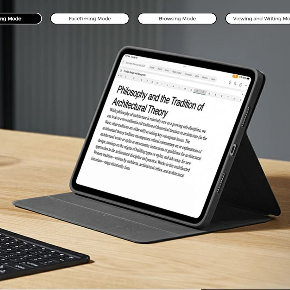 Custodia per Apple iPad Pro 11 (2024), ESR, Rebound Hybrid, Bianca