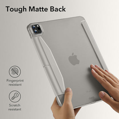 Custodia per Apple iPad Pro 13 (2024), ESR, Ascend Trifold, Grigia