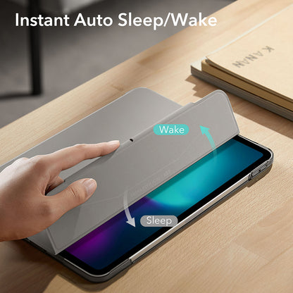 Custodia per Apple iPad Pro 13 (2024), ESR, Ascend Trifold, Grigia