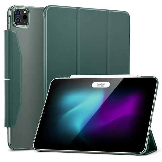 Custodia per Apple iPad Pro 13 (2024), ESR, Ascend Trifold, Verde Satinato