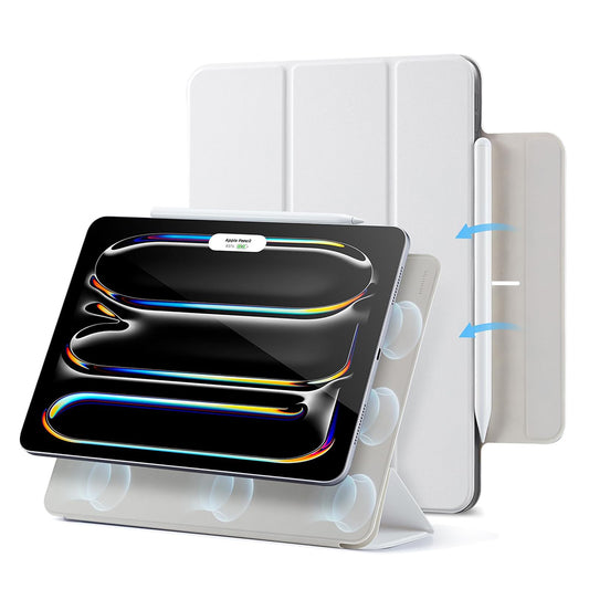 Custodia per Apple iPad Pro 13 (2024), ESR, Rebound, Bianca