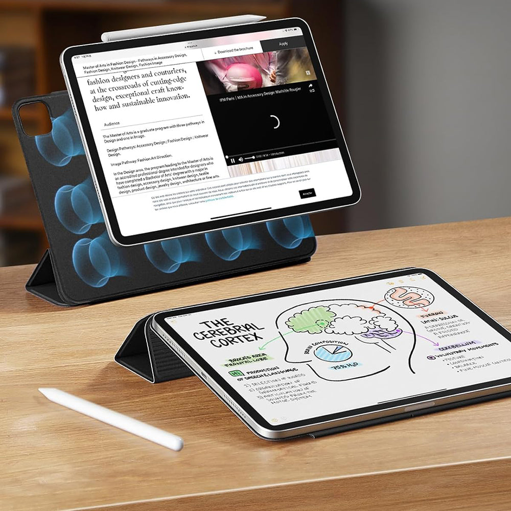 Custodia per Apple iPad Pro 13 (2024), ESR, Rebound, Blu scuro