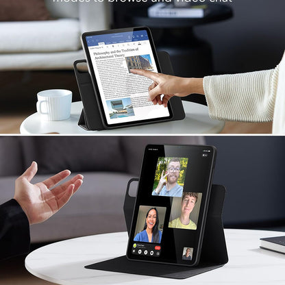 Custodia per Apple iPad Pro 13 (2024), ESR, Rebound Hybrid, Bianca