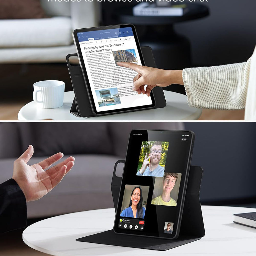 Custodia per Apple iPad Pro 13 (2024), ESR, Rebound Hybrid, Grigio