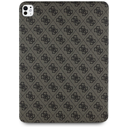 Case for Apple iPad Pro 13 (2024), Guess, 4G Big Logo, Brown
