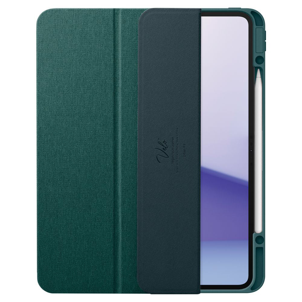 Custodia per Apple iPad Pro 13 (2024), Spigen, Urban Fit, Verde ACS07763