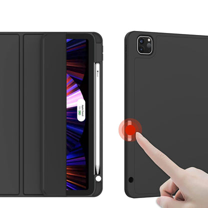 Custodia per Apple iPad Pro 13 (2024), Techsuit, Flex Trifold, Nera