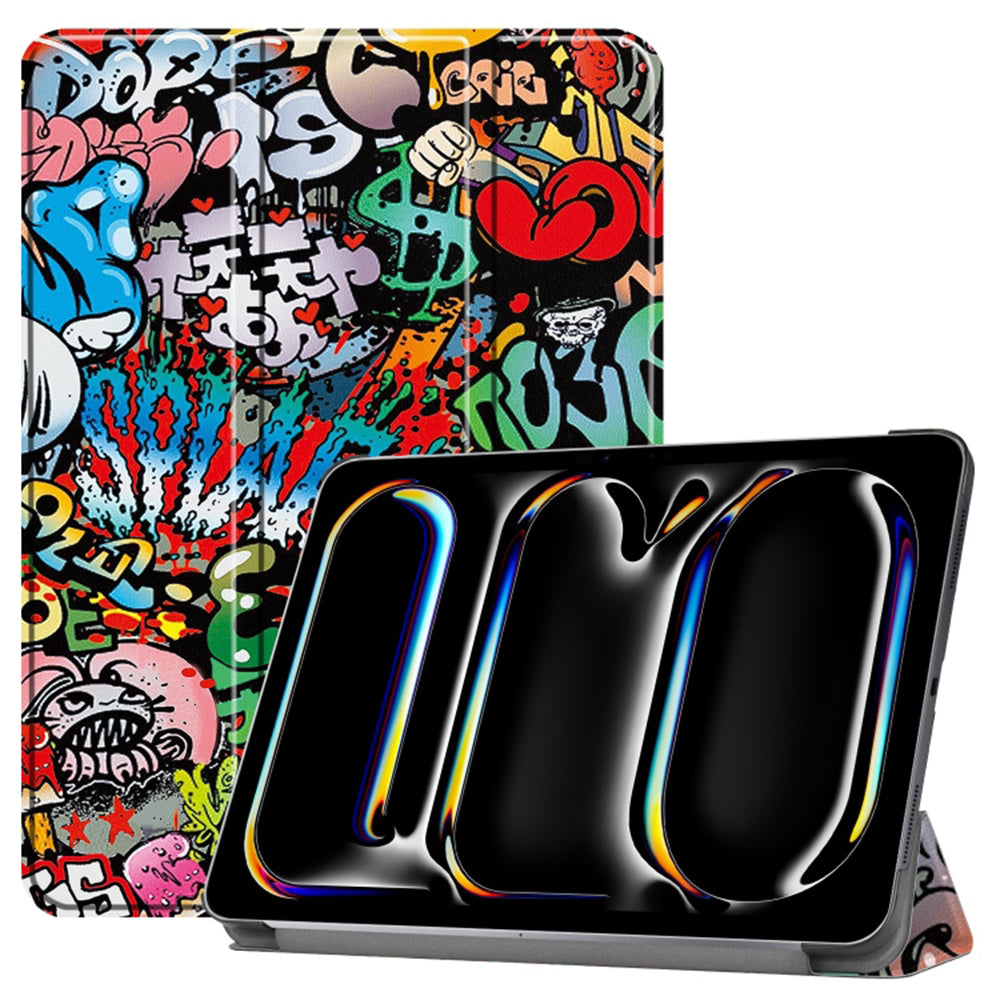 Custodia per Apple iPad Pro 13 (2024), Techsuit, FoldPro Urban Vibe, Multicolore