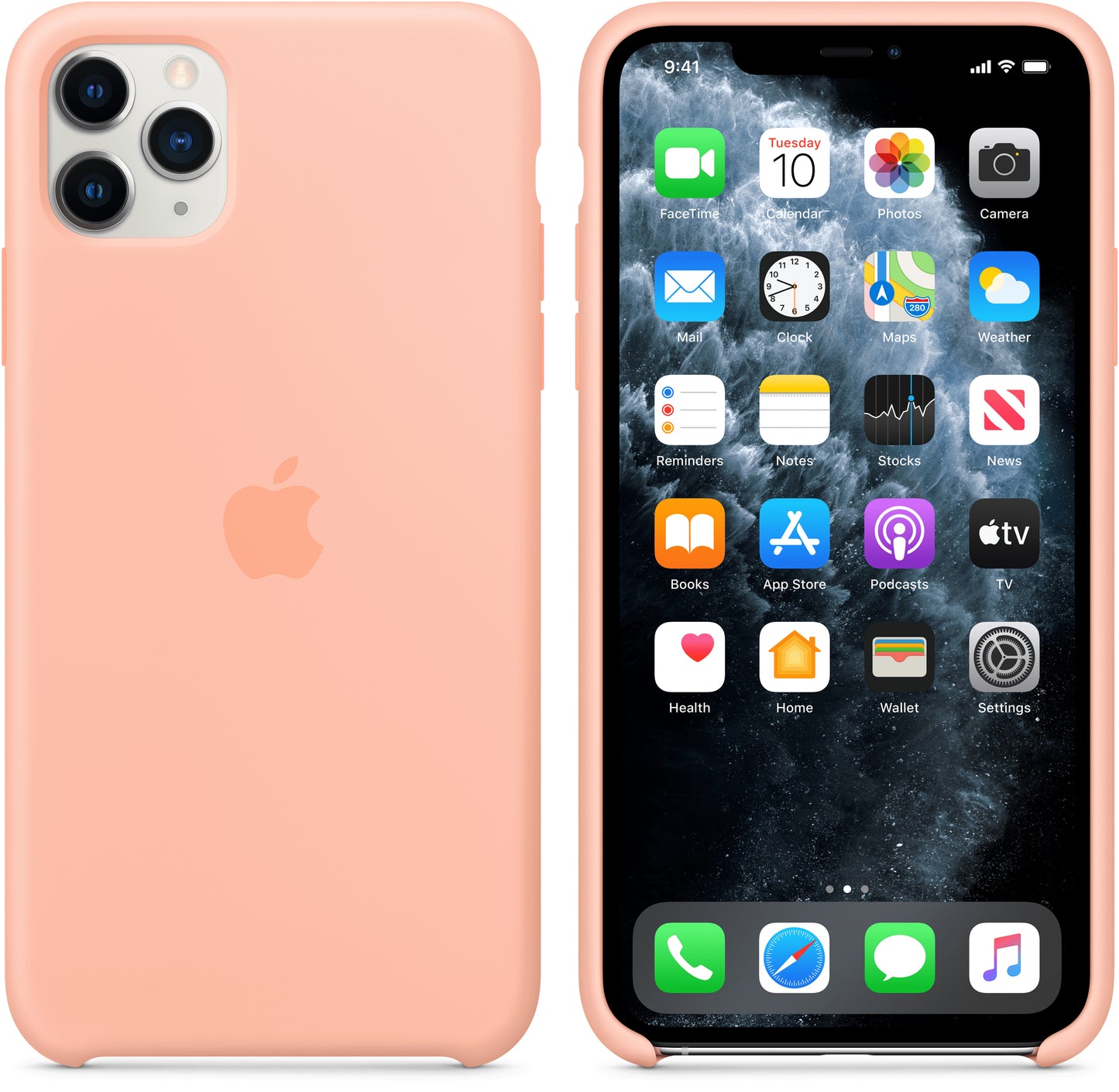 Custodia per Apple iPhone 11 Pro Max, rosa MY1H2Z2ZM/A 