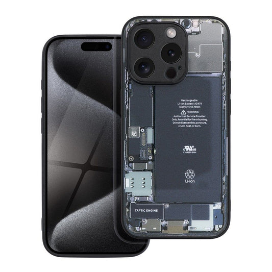 Custodia per Apple iPhone 13, OEM, Tech Design 2, nero 