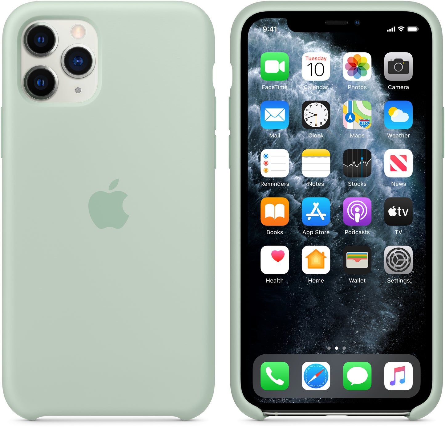 Custodia per Apple iPhone 11 Pro Max, verde MXM92ZE/A 