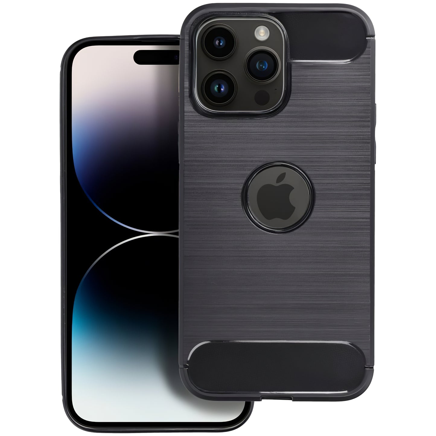 Custodia per Apple iPhone 16 Pro Max, OEM, Carbonio, Nera
