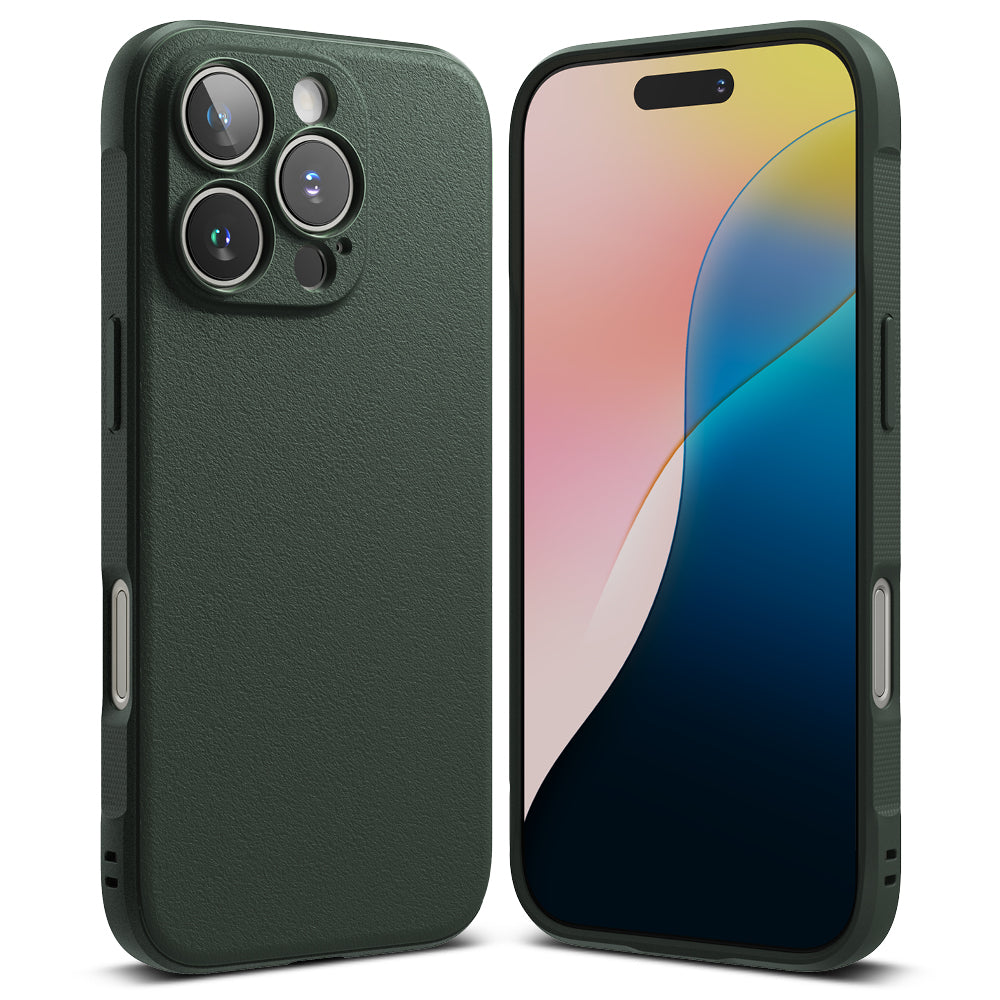 Custodia per Apple iPhone 16 Pro, Ringke, Onyx, verde 