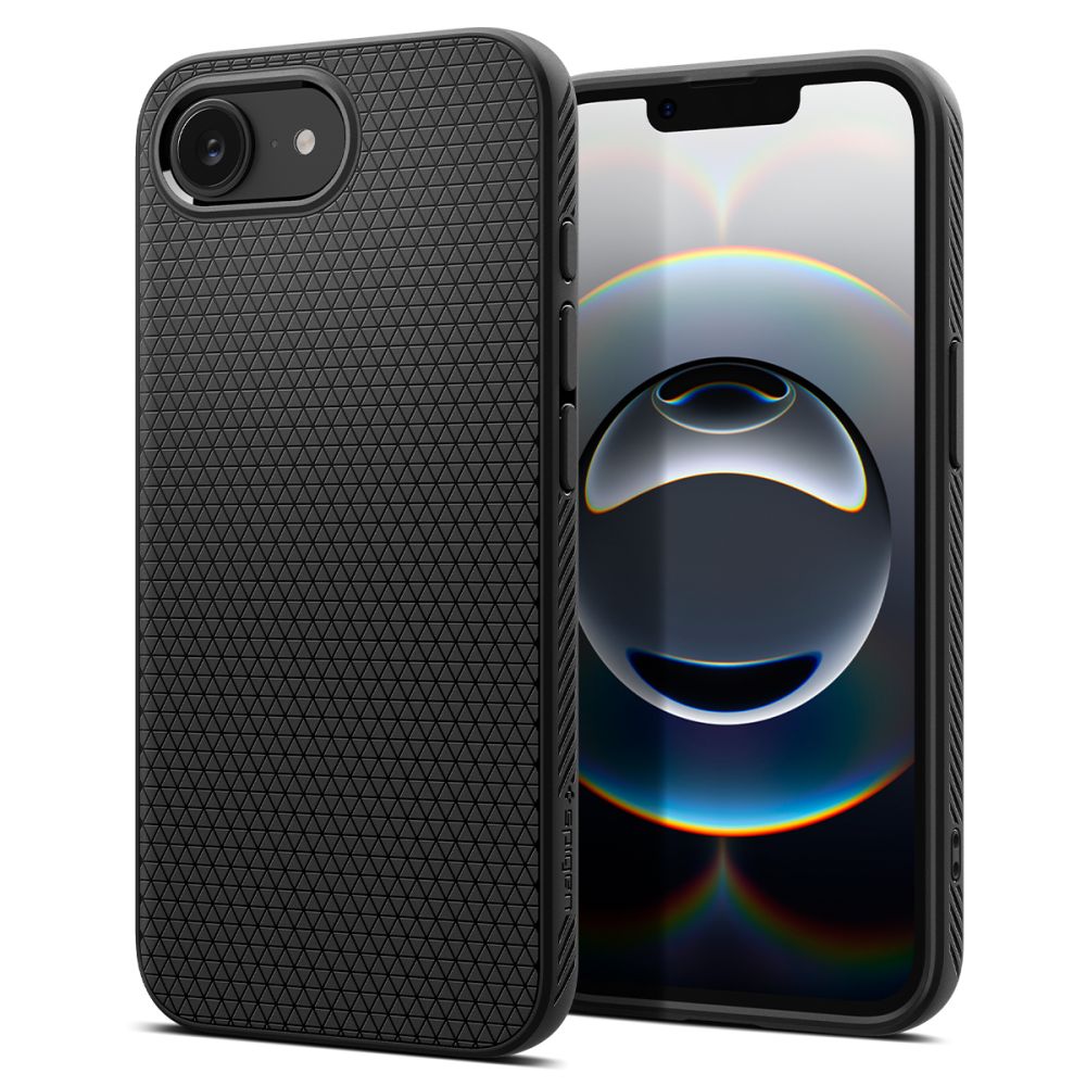 Custodia per Apple iPhone 17e / 16e, Spigen, Liquid Air, Nera ACS09161