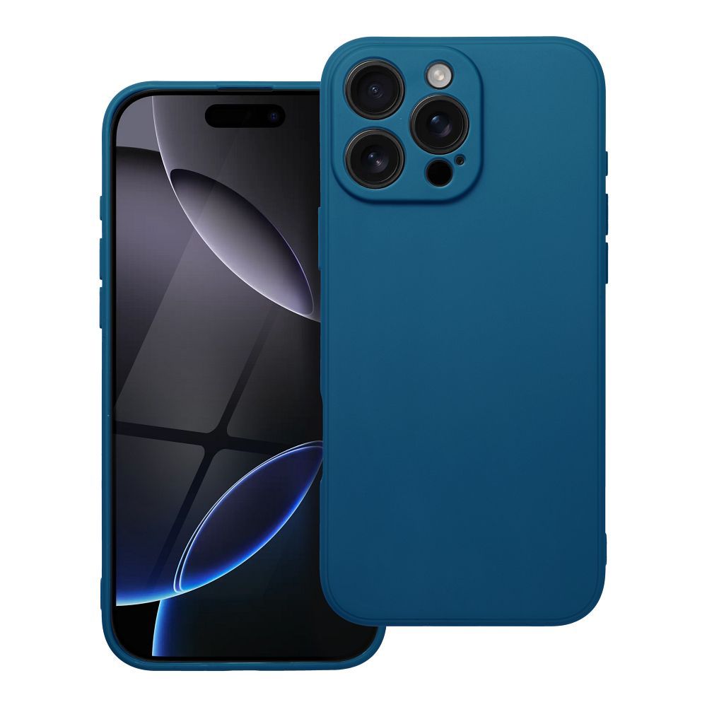 Custodia per Apple iPhone 16 Pro, OEM, Opaca, Blu