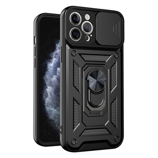 Custodia per Apple iPhone 11 Pro Max, Techsuit, CamShield, Nera