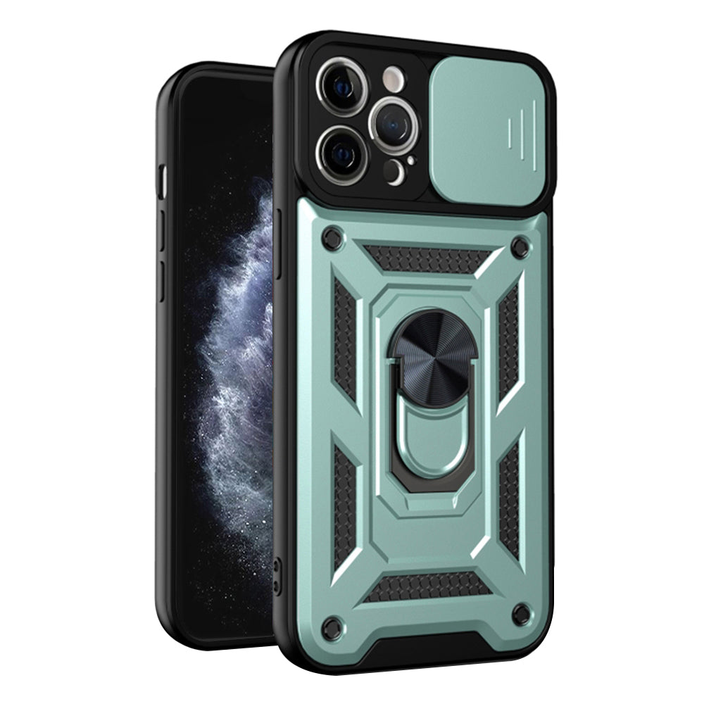 Case for Apple iPhone 11 Pro Max, Techsuit, CamShield, Green