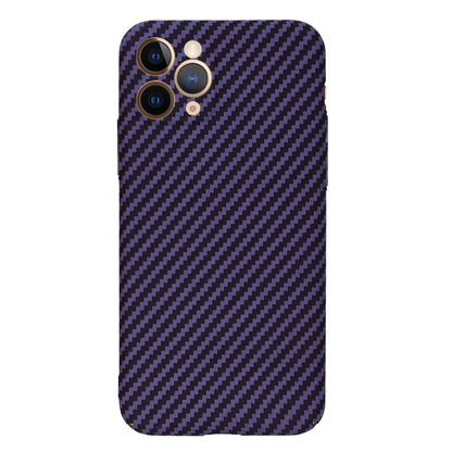 Case for Apple iPhone 11 Pro, Techsuit, Carbonite FiberShell, Purple