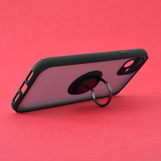 Custodia per Apple iPhone 11, Techsuit, Glinth, Nera