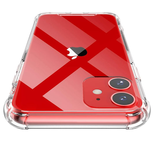 Custodia per Apple iPhone 11, Techsuit, Shockproof Clear, Trasparente