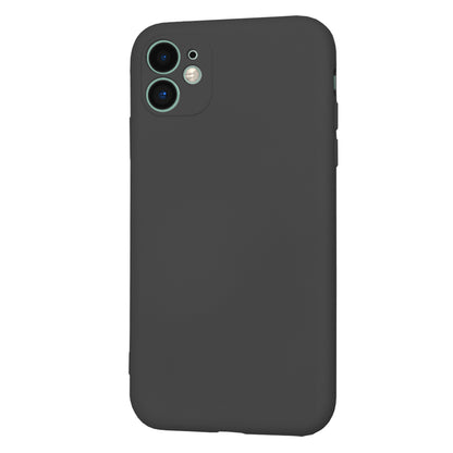 Custodia per Apple iPhone 11, Techsuit, SoftFlex, Nera