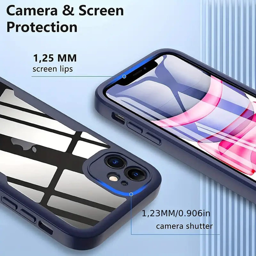 Custodia per Apple iPhone 12 Pro, Techsuit, ColorVerse 360, Rosa
