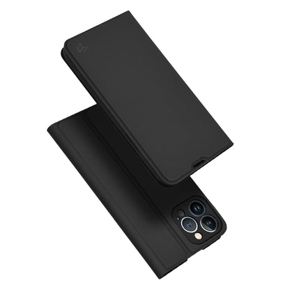 Custodia per Apple iPhone 13 Pro Max, Techsuit, Magskin Book, Nera