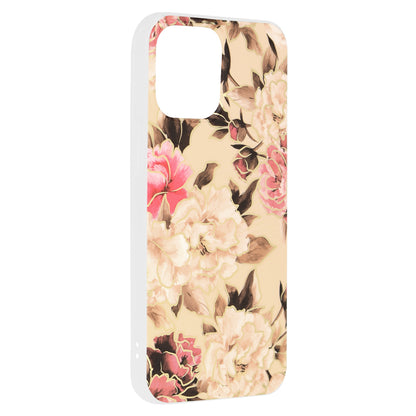 Case for Apple iPhone 13 Pro Max, Techsuit, Marble, Beige