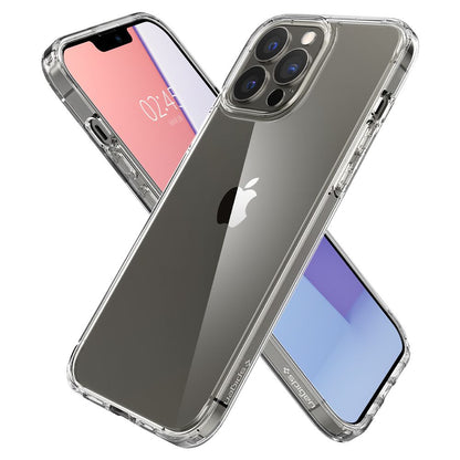 Custodia per Apple iPhone 13 Pro, Spigen, Ultra Hybrid, Trasparente