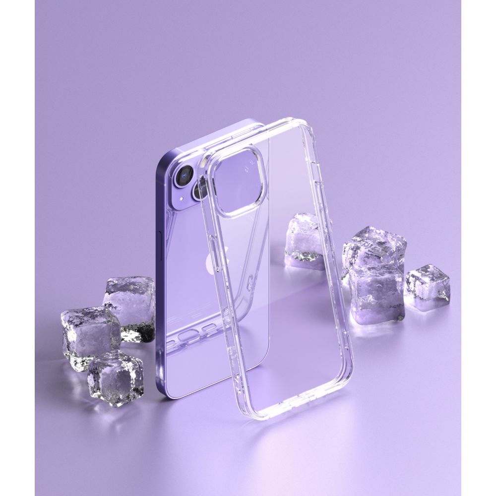 Custodia per Apple iPhone 13, Ringke, Fusion, Trasparente
