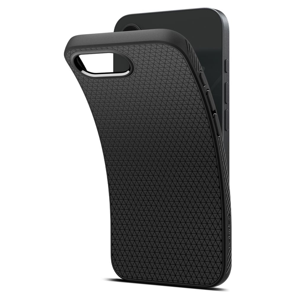 Custodia per Apple iPhone 17e / 16e, Spigen, Liquid Air, Nera ACS09161