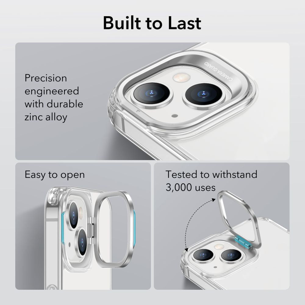 Custodia per Apple iPhone 14 Plus, ESR, Classic Kickstand, Trasparente