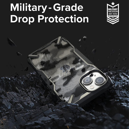 Custodia per Apple iPhone 14 Plus, Ringke, Fusion X Design, Camouflage