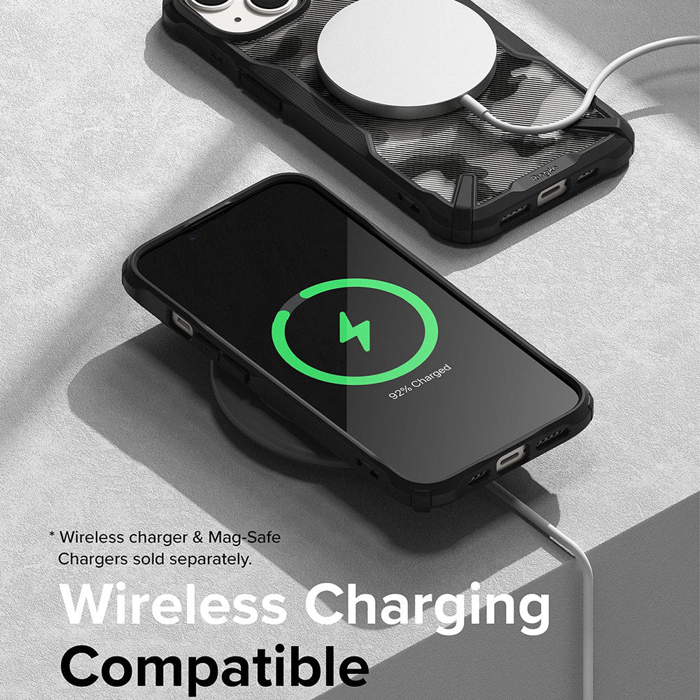 Custodia per Apple iPhone 14 Plus, Ringke, Fusion X Design, Camouflage