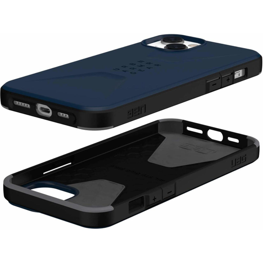 Custodia per Apple iPhone 14 Plus, Urban Armor Gear, Civilian, Blu Navy