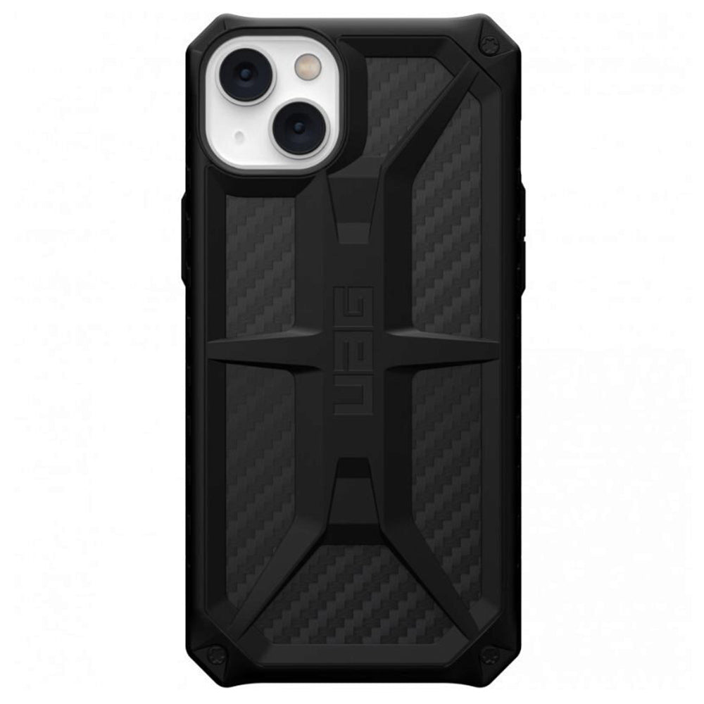 Custodia per Apple iPhone 14 Plus, Urban Armor Gear, Monarch Carbon, Nera