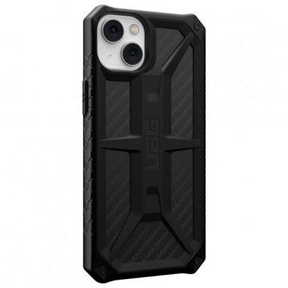 Custodia per Apple iPhone 14 Plus, Urban Armor Gear, Monarch Carbon, Nera