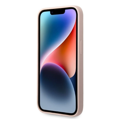 Custodia per Apple iPhone 14 Pro Max, Karl Lagerfeld, Silicone Ikonik NFT, Rosa