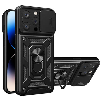 Custodia per Apple iPhone 14 Pro Max, Techsuit, CamShield, Nera