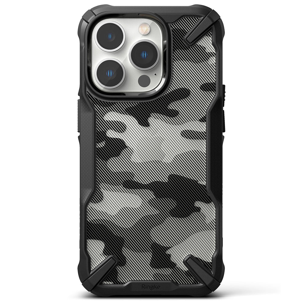 Custodia per Apple iPhone 14 Pro, Ringke, Fusion X Design, Camuffamento