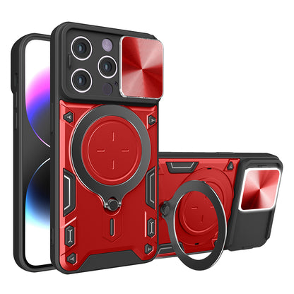 Custodia per Apple iPhone 14 Pro, Techsuit, CamGuard Pro, Rossa