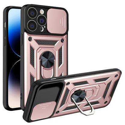 Custodia per Apple iPhone 14 Pro, Techsuit, CamShield, Rosa