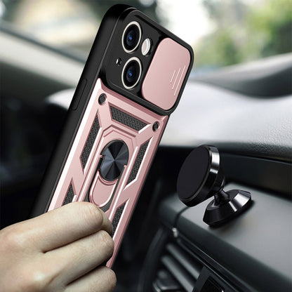 Custodia per Apple iPhone 14 Pro, Techsuit, CamShield, Rosa