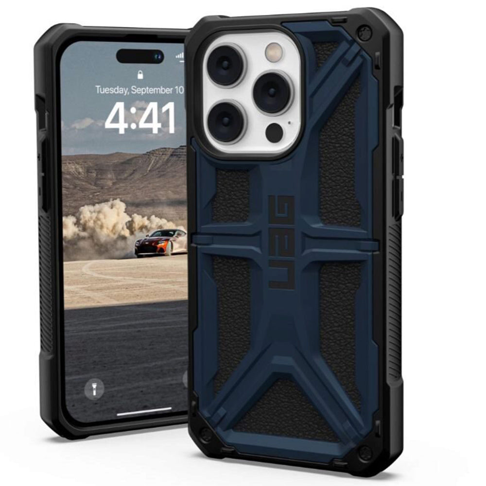 Custodia per Apple iPhone 14 Pro, Urban Armor Gear, Monarch, Blu Navy