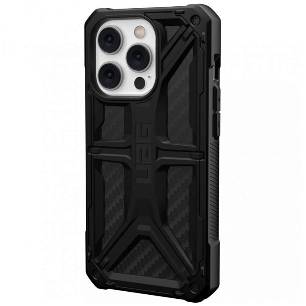 Custodia per Apple iPhone 14 Pro, Urban Armor Gear, Monarch Carbon, Nera