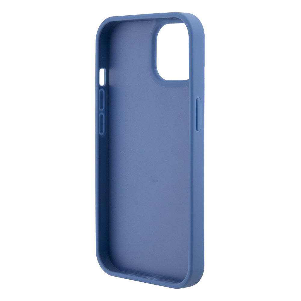 Case for Apple iPhone 15, Guess, Crossbody 4G Metal Logo, Blue