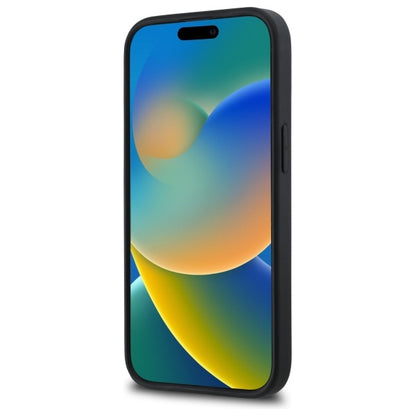 Custodia per Apple iPhone 15, Karl Lagerfeld, 3D Rubber Signature, Nera