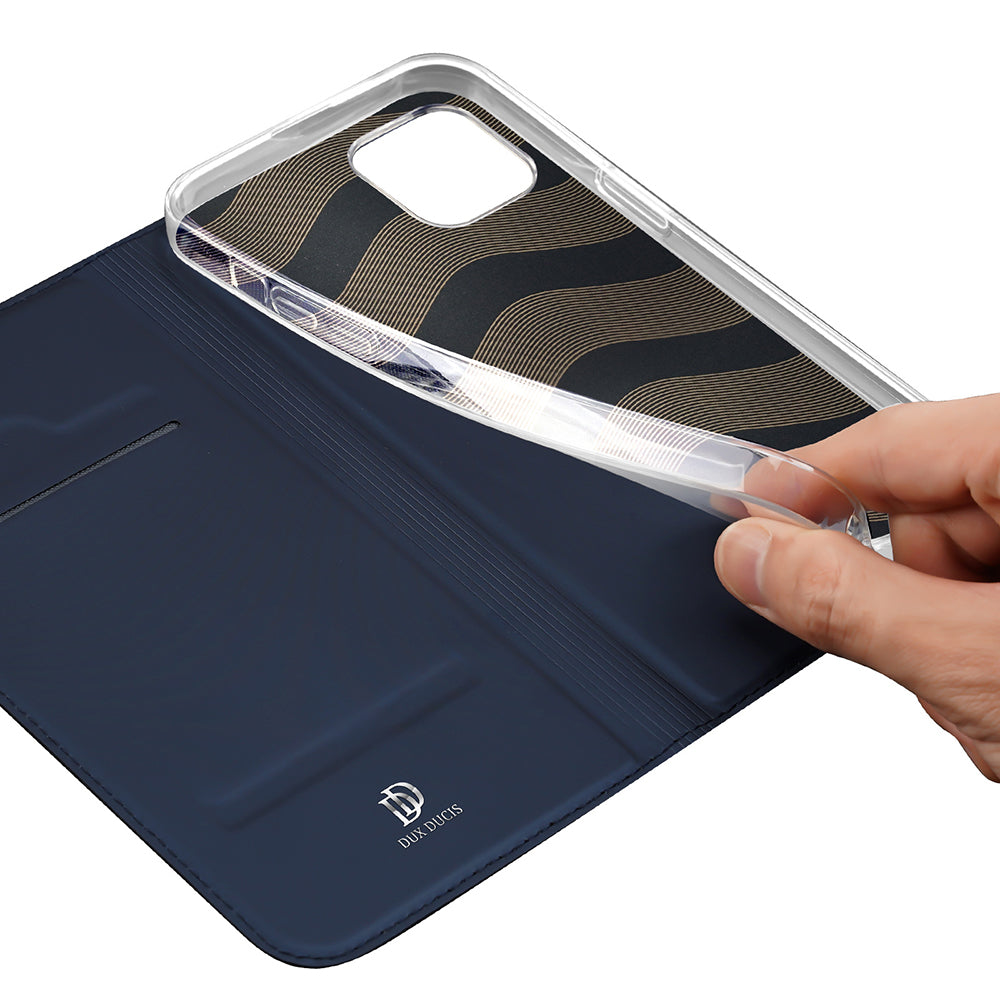 Custodia per Apple iPhone 15 Plus, DUX DUCIS, Skin Pro, Nera