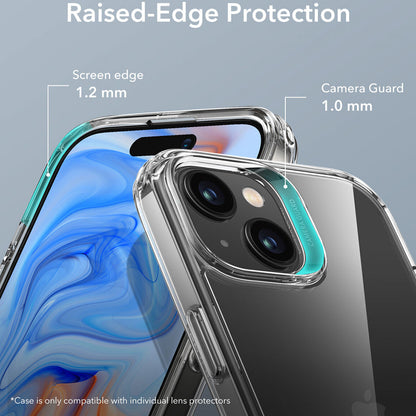 Custodia per Apple iPhone 15 Plus, ESR, Air Shield Boost Kickstand, Trasparente