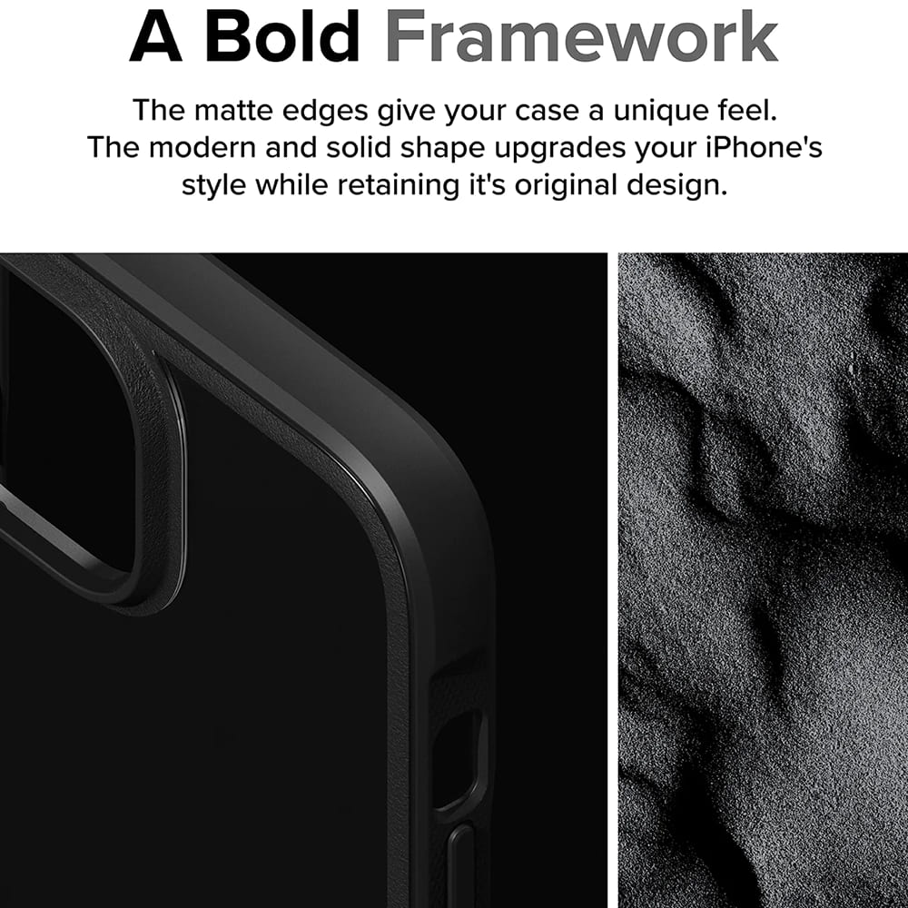 Custodia per Apple iPhone 15 Plus, Ringke, Fusion Bold, Nera